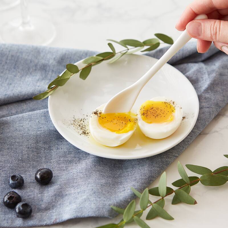 5.5-Inch Porcelain Egg Spoons (Set of 4)