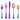 Gibson Home Stravida 20 Piece Flatware set in Rainbow Stainless Steel