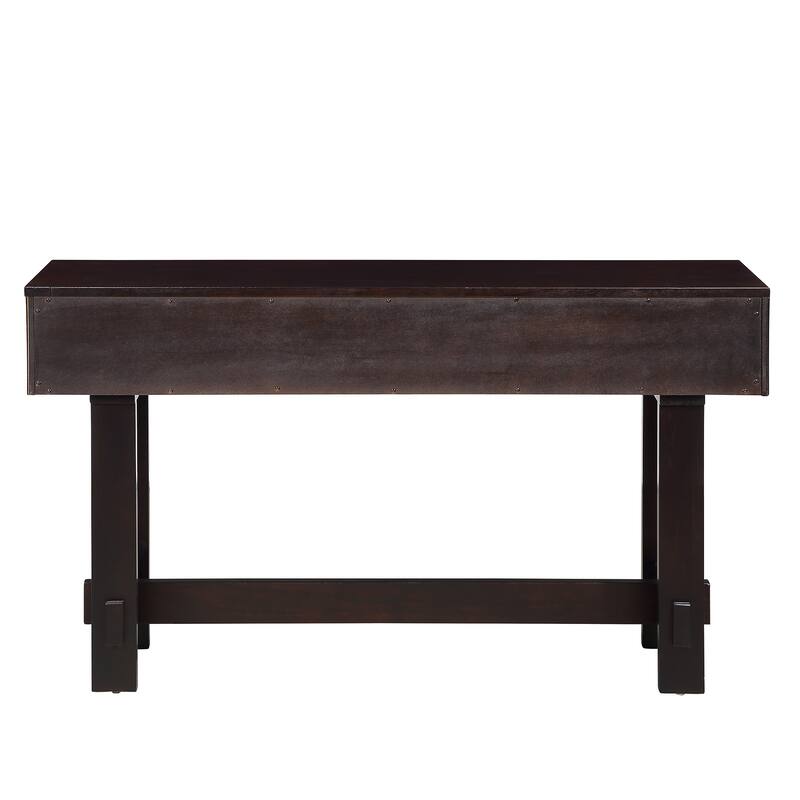 52 inch Sofa Table with Storage Drawers