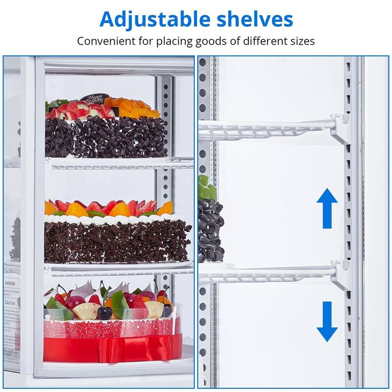 Commercial Cake Display Refrigerator, 2.1 Cu.FT