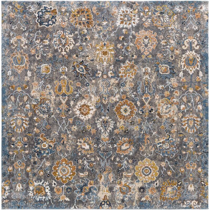 Keira Updated Traditional Medallion Area Rug