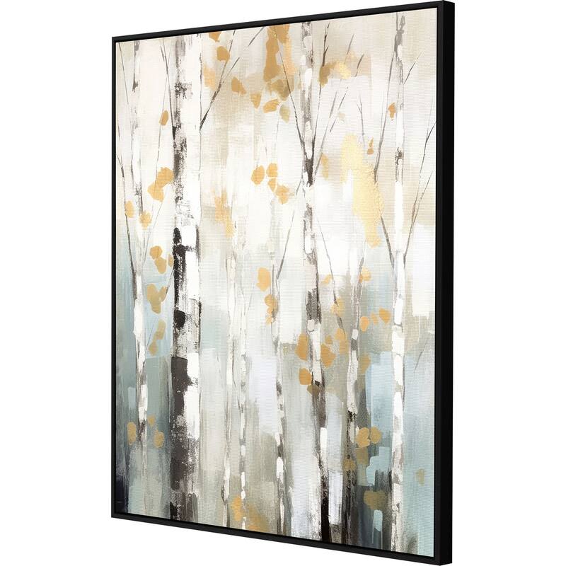 Birch Silhouette I Giclee on Canvas No Glass