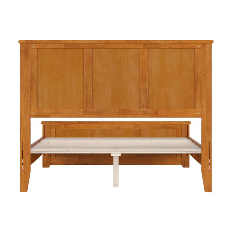 Charlotte Solid Wood Low Profile Platform Bed with Matching Footboard