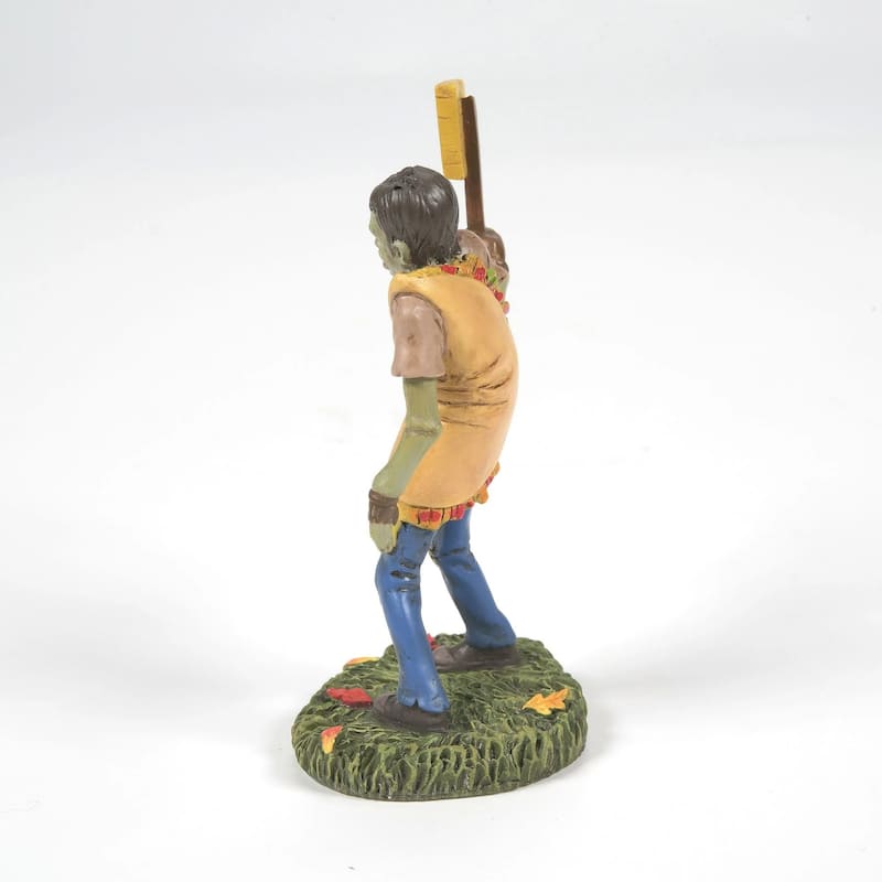 department 56 snow village eat more brains halloween figurine #6011449