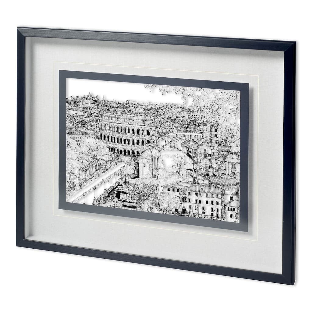 Tour of Europe III Framed Art Print