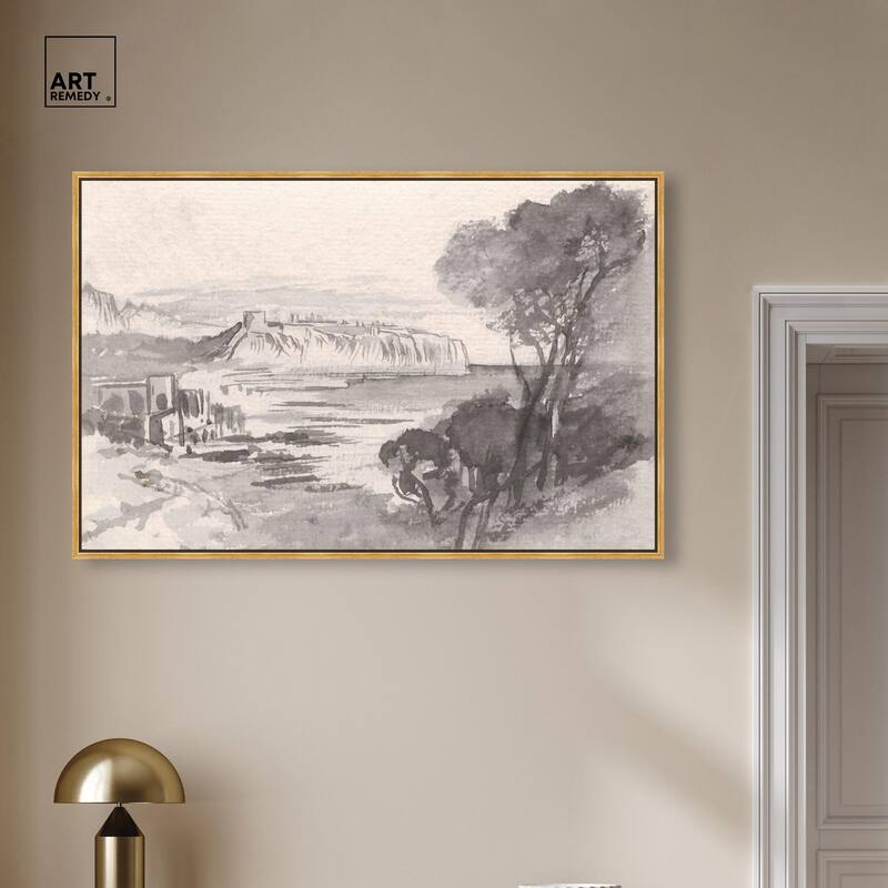 View across a Monaco Canvas by Art Remedy