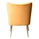 preview thumbnail 42 of 82, Haven Contemporary Velvet Upholstered Accent Chair