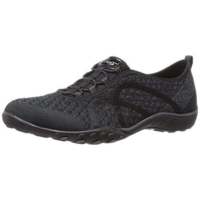 Skechers Sport Women's Breathe Easy Fortune Fashion Sneaker,Black Knit,7.5 M Us Skechers Sport Women's Breathe Easy Fortune Fashion Sneaker,Black Knit,7.5 M Us