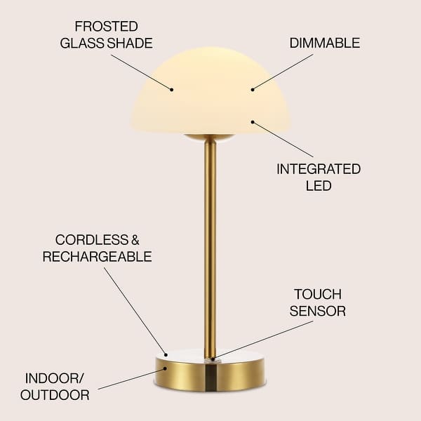 dimension image slide 3 of 6, JONATHAN Y Eliza 24.75" Industrial Designer Metal LED Task Lamp with USB Charging Port, Black - 12.5"