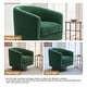 preview thumbnail 80 of 186, Modern Upholstered Barrel Chair Swivel Accent Chair for Living Room