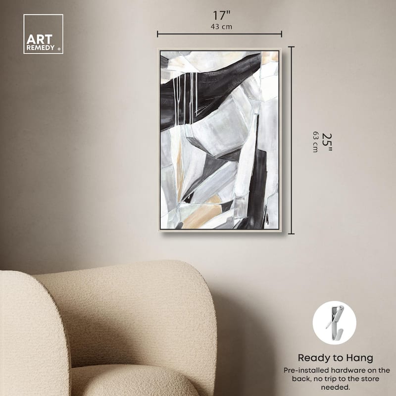 A Lonely Walk Canvas by Art Remedy