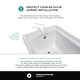 preview thumbnail 94 of 145, Fine Fixtures Acrylic-Fiberglass Soaking Bathtub, White. Alcove/Apron Front