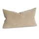 Mixology Padma Washable Polyester Throw Pillow - 21 x 12 - Parchment