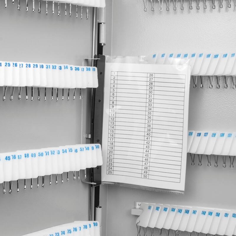 480-Key Cabinet With Key Lock White Tags