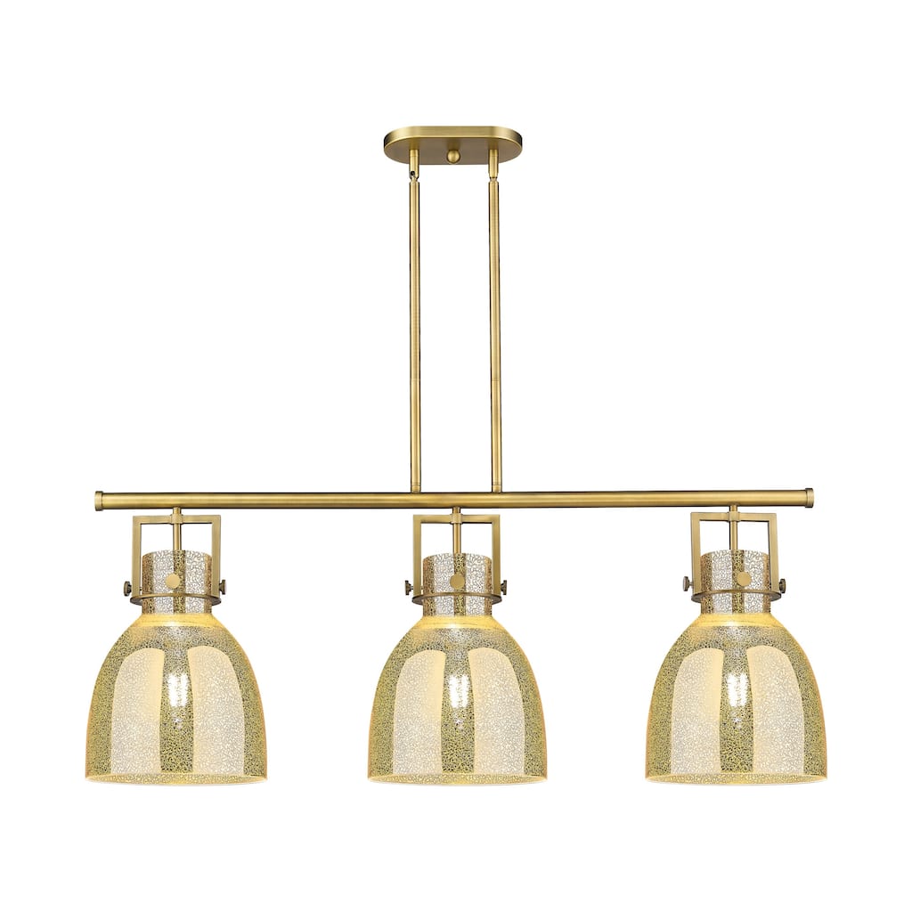 Innovations Lighting 411-3I-16-42 Newton Bell Linear Newton Bell 3