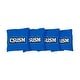 preview thumbnail 1 of 1, Cal State San Marcos Cougars Blue Cornhole Bags All-Weather Resin Filled