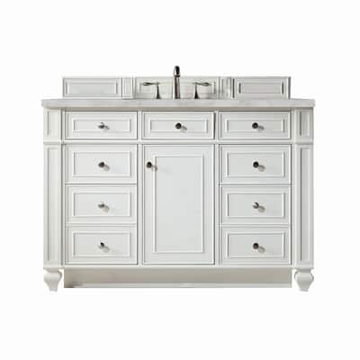 James Martin Vanities 157-V48-3VSL Bristol 48" Single Basin Walnut