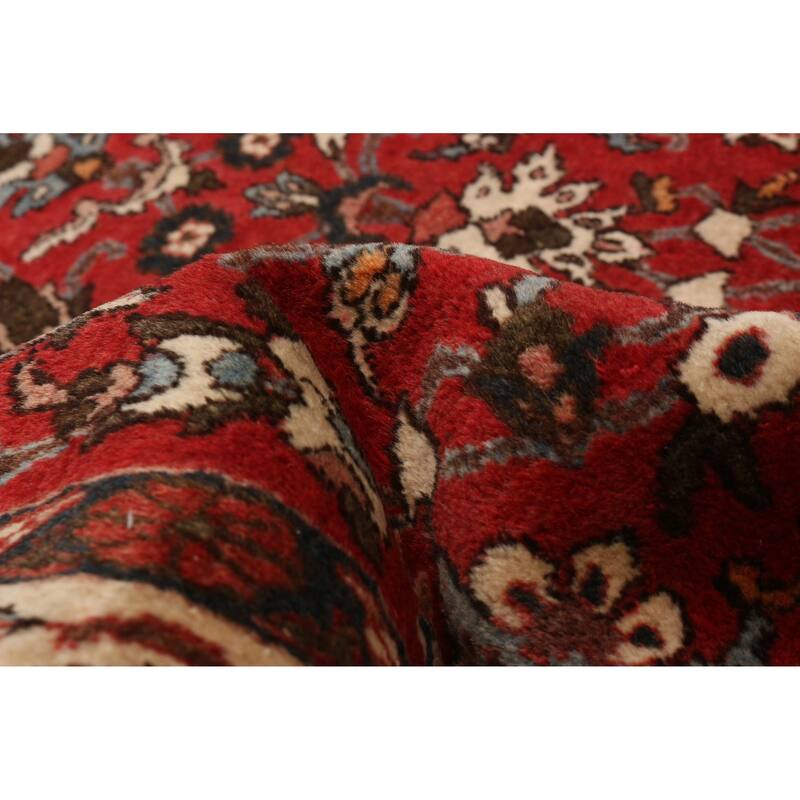 ECARPETGALLERY Hand-knotted Anatolian Vintage Red Wool Rug - 4'11 x 6'10