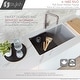 preview thumbnail 12 of 41, STYLISH Kitchen Sink Faucet Single Handle Pull Down Dual Mode in Stainless Steel - Faucet Height: 14 3/8" | Spout Height: 7 7/8"