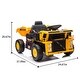 preview thumbnail 11 of 43, Kids 12V Ride-On Dump Truck with Parental Remote, USB, and Adjustable Speed