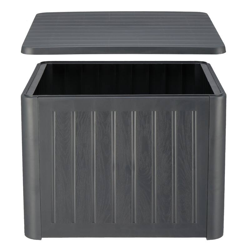 36 Gal. Gray Deck Box N/A Bed Bath & Beyond 36951102