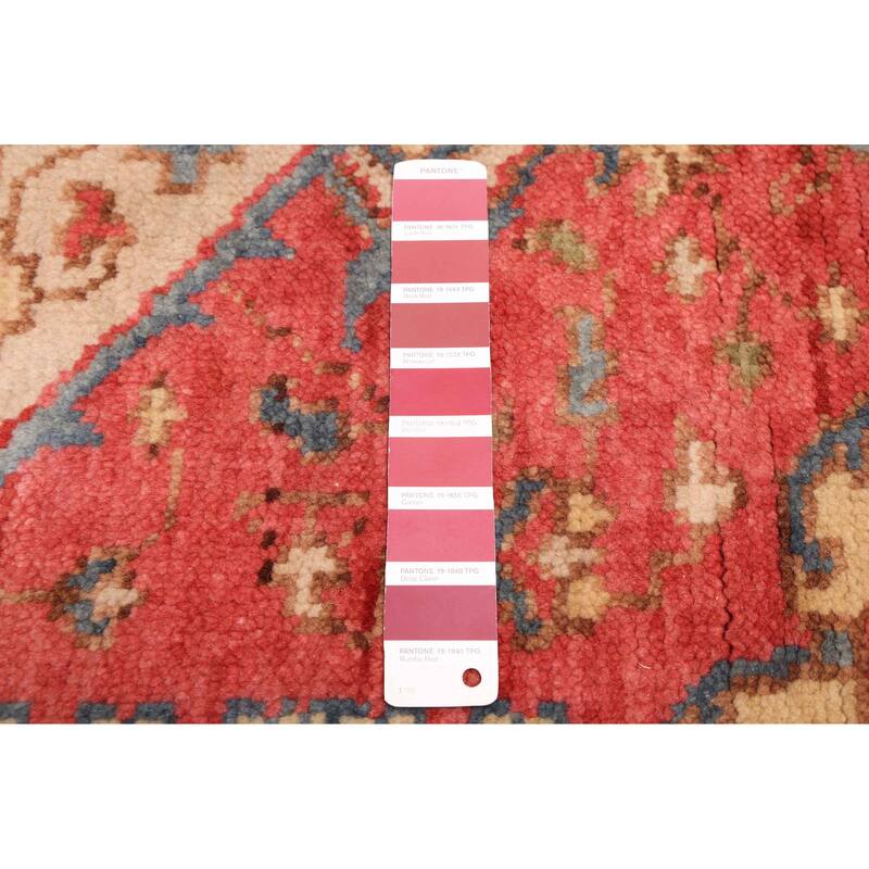 ECARPETGALLERY Hand-knotted Jules Serapi Red Wool Rug - 3'2 x 4'10