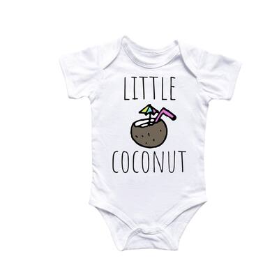 Coconut Fruit Summer - Baby Boy Girl Clothes Infant Bodysuit Funny Cute Newborn