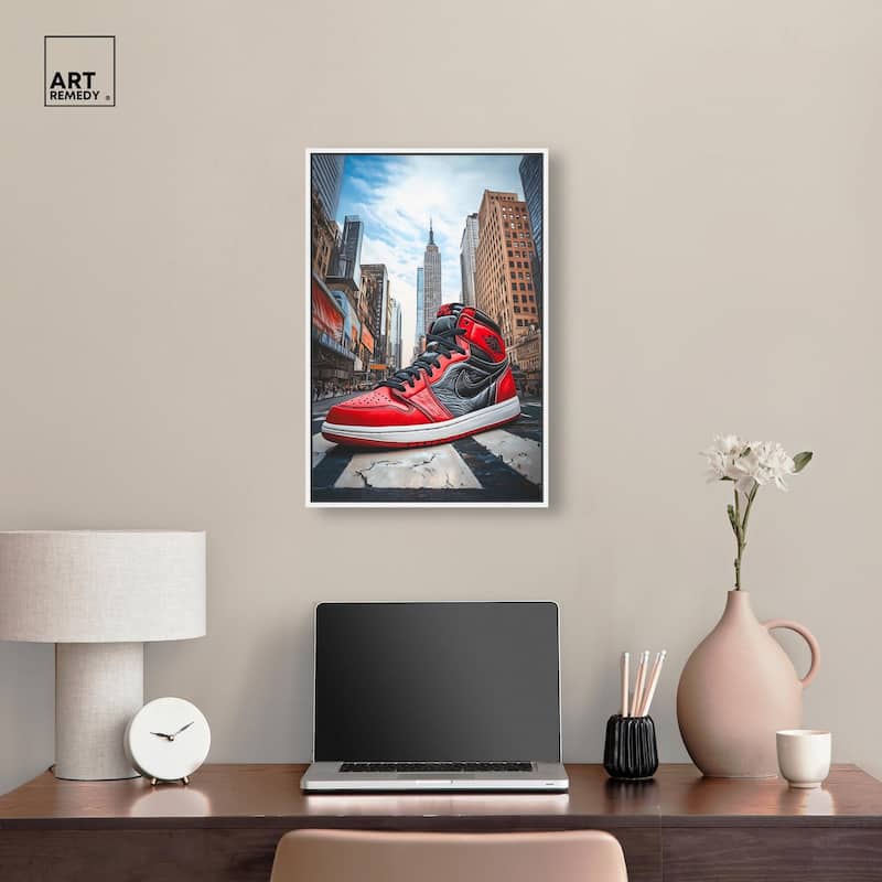 Sneaker of New York Canvas by Art Remedy