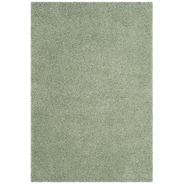SAFAVIEH Laguna Shag Verdiana Solid Color 2-inch Thick Shag Rug