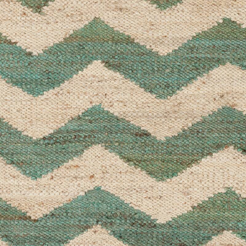 HandWoven Parker Natural Jute Chevron Rug Bed Bath & Beyond 9141950