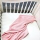preview thumbnail 6 of 4, Panda Baby viscose from Bamboo Knitted Baby Blanket - Petal