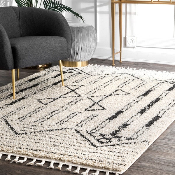 Top Product Reviews For The Curated Nomad Pagoda Carved Tribal Shag Oriental Area Rug 28755986 Overstock