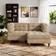 preview thumbnail 2 of 146, Madison Oversized Upholstered Corduroy Modular Sectional Sofa