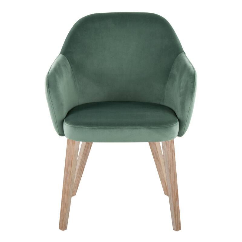 Porch & Den Beckett Dining Chair with Bent Wood Legs (Set of 2)