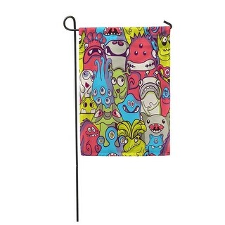 Shop Green Cool Alien And Monsters Cartoon Funny Cute ...