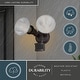 preview thumbnail 5 of 15, Motion Sensor Dusk to Dawn Outdoor Security Flood Light - 2 Adjustable Light Heads - 4 Modes