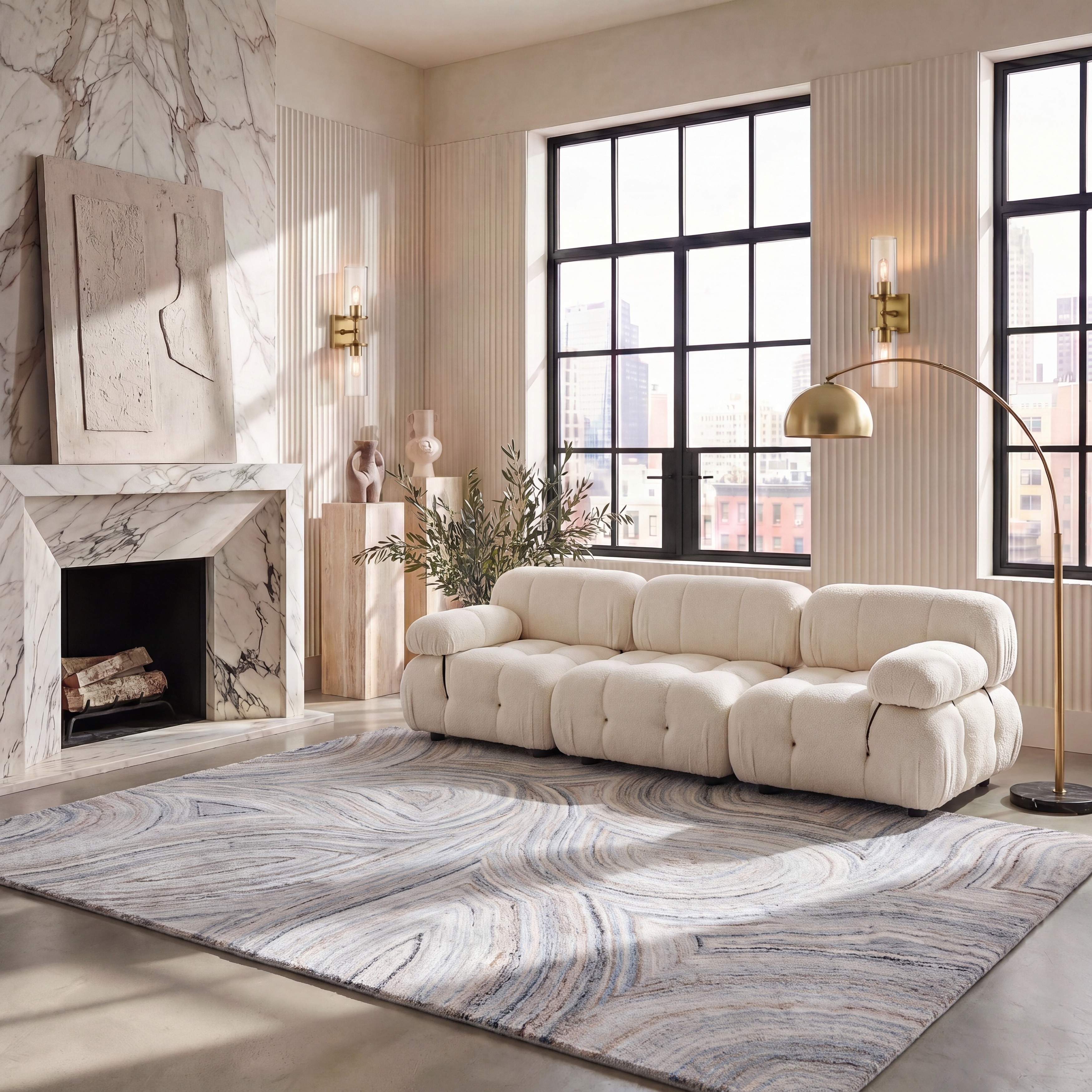 SAFAVIEH Handmade Abstract Marieanne Modern Rug