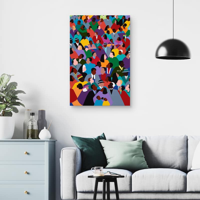 How Long Not Long by Synthia SAINT JAMES Canvas Art Print