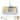Kichae 33" White Quartz Workstation Sink with Waterfall Faucet and Pull Down Faucet