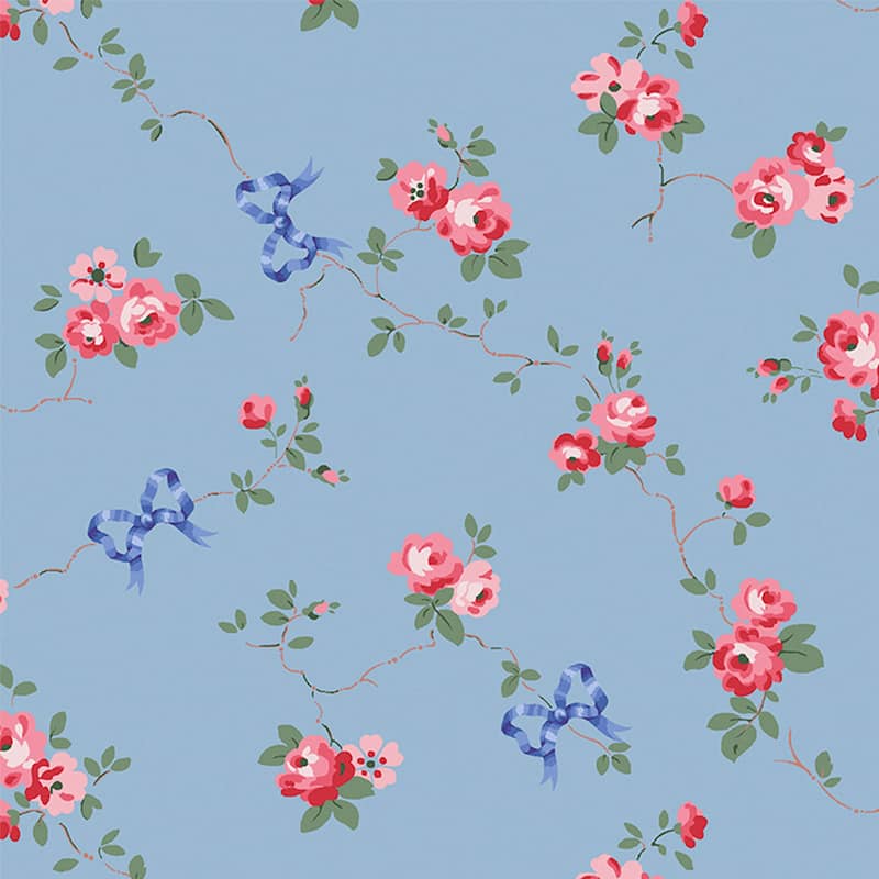 Cath Kidston Rose & Bows Blue