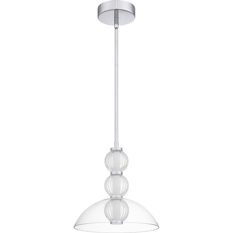 Elway Integrated LED Polished Chrome Pendant