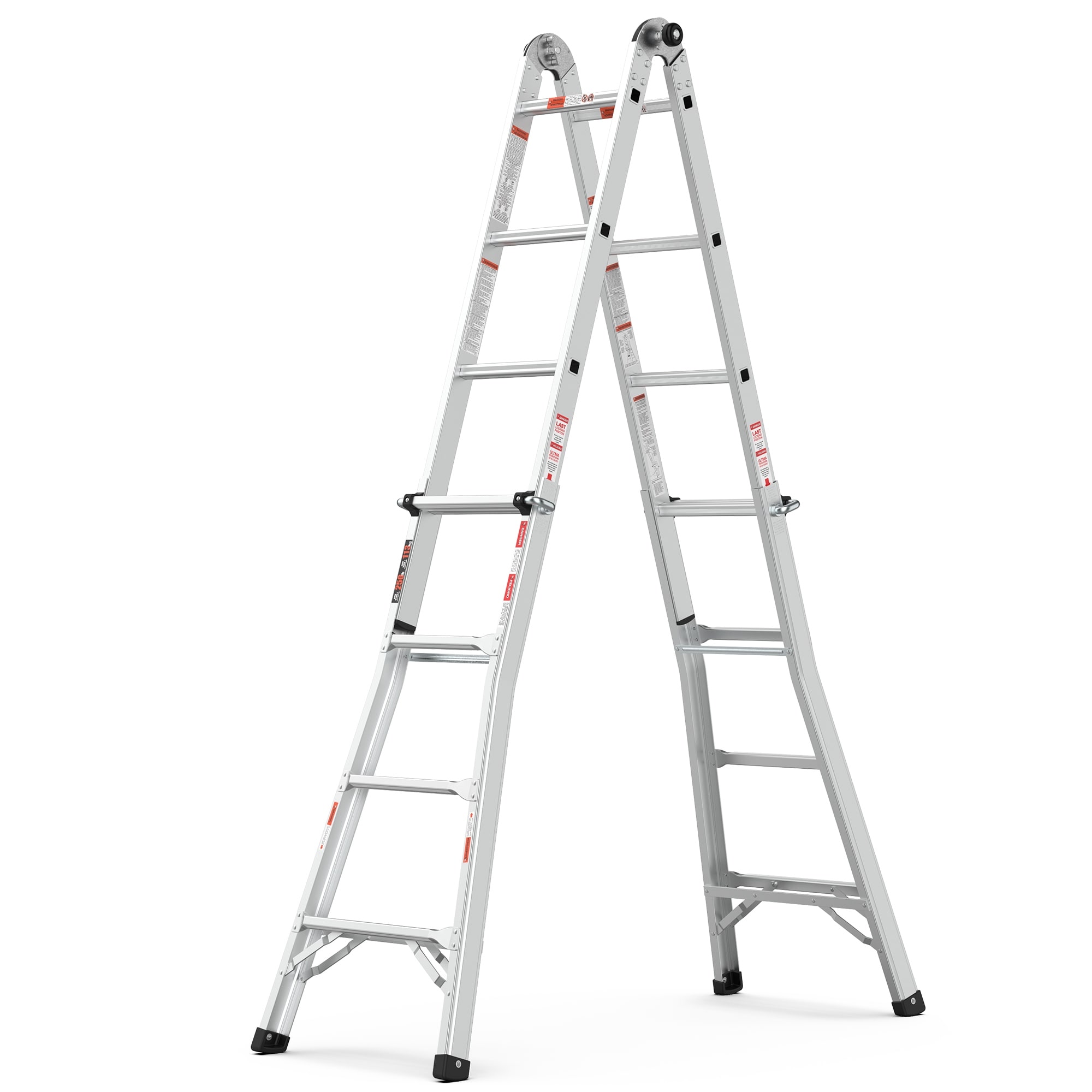 17 ft folding shop ladder