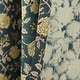 preview thumbnail 15 of 30, Fabdivine Handmade Pure Linen Fabric Eyelet Curtain Block Print Floral Drape
