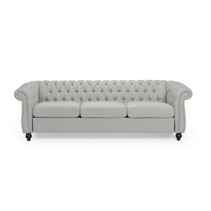 Parksley Tufted Chesterfield 3-seat Sofa by Christopher Knight Home