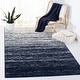 preview thumbnail 18 of 125, SAFAVIEH Adirondack Vera Modern Ombre Distressed Stripe Area Rug 3' x 5' - Navy/Ivory