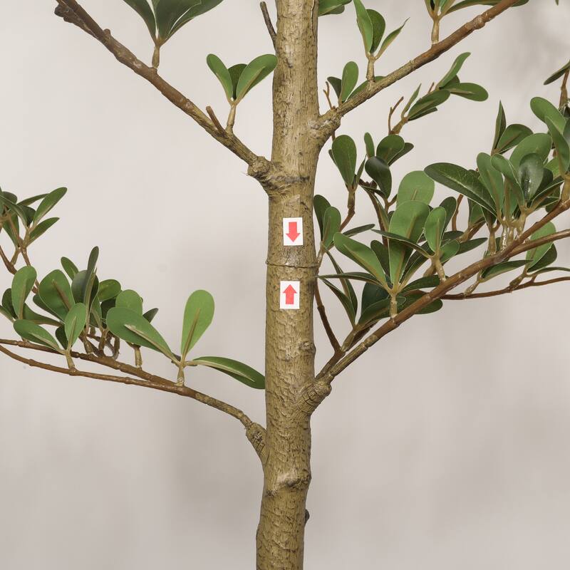 7FT Artificial Black Olive Tree