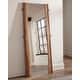 preview thumbnail 2 of 3, Winslow 31 x 76 Inch Standing Floor Mirror Smokey Walnut