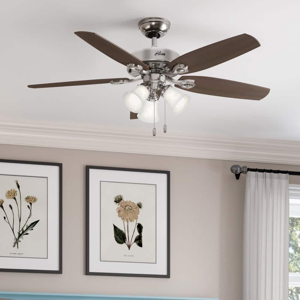 Hunter Fan 52" Builder Plus - Silver