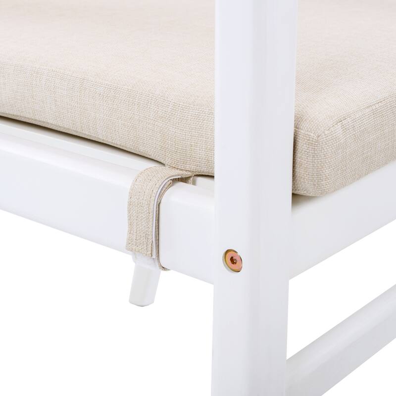 Armchairs Outdoor Dining Chairs with Rope Back, Patio Chairs Set of 2 Coffee Chair Reading Chair Leisure Chair