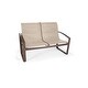 preview thumbnail 1 of 2, Icon Padded Sling High Back Loveseat